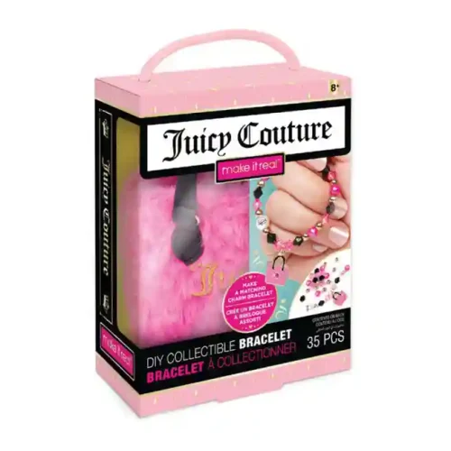 Set creativ, minigeanta si bratara MIR Juicy Couture Mini Handbag and DIY Bracelet, ast 4471M