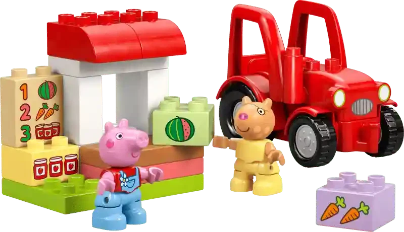 Lego 10468 TRACTOR AND MARKET 3