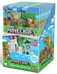 Set creativ, imagini de colorat Minecraft CDU MC85758
