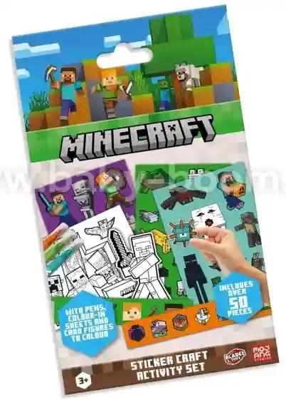 Set creativ, imagini de colorat Minecraft CDU MC85758 2