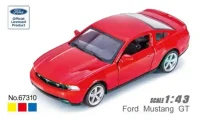 Masina metalica MSZ Die-cast model Ford Mustang GT, 1:43, ast 3 67310M 2
