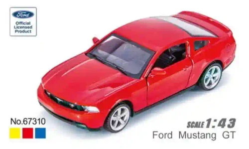 Masina metalica MSZ Die-cast model Ford Mustang GT, 1:43, ast 3 67310M